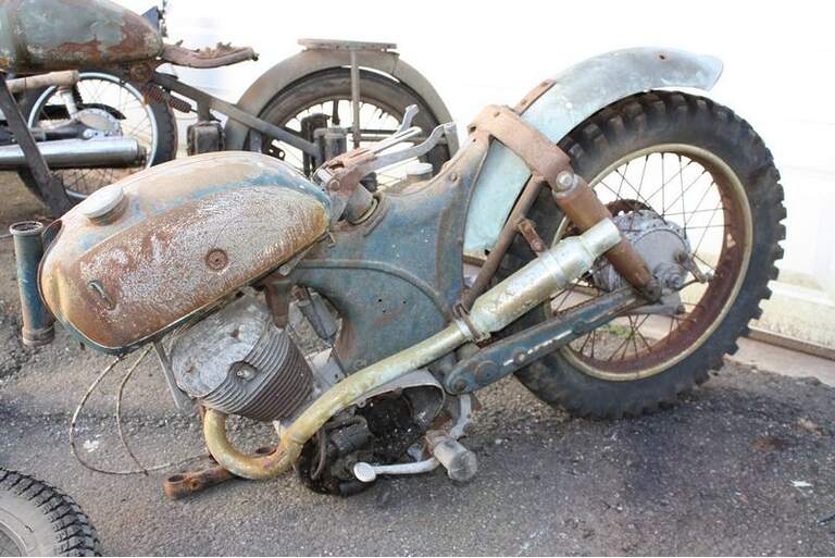Altes Motorrad